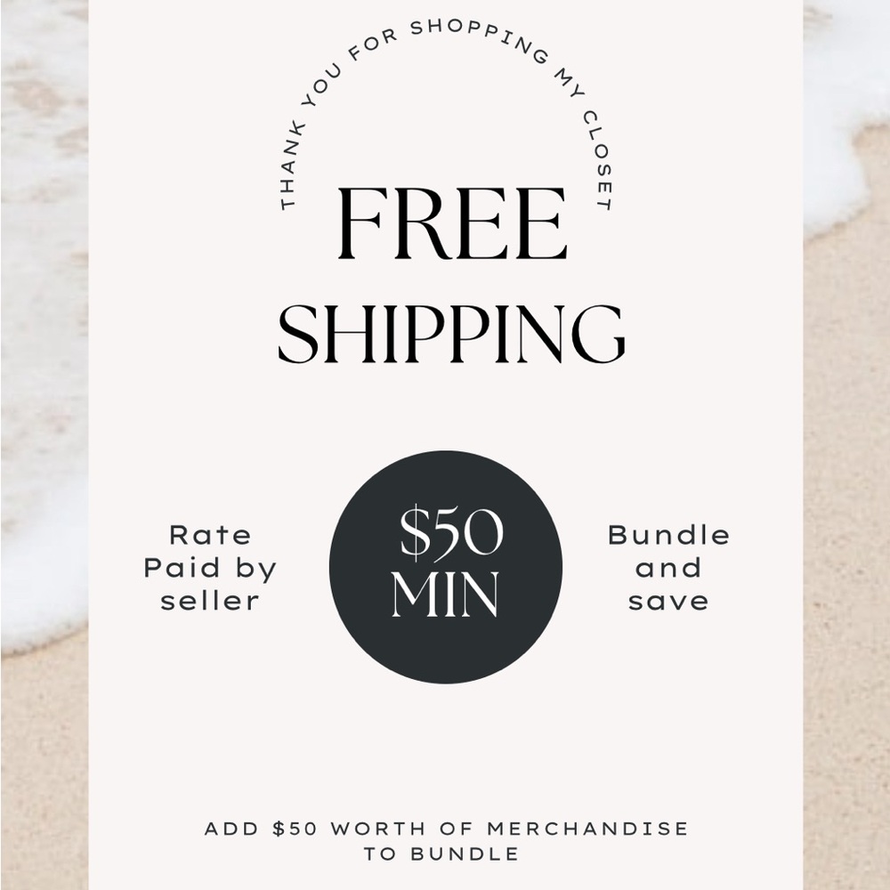 Free Shipping On All Orders $50+